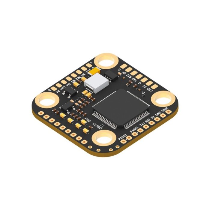 Foxeer Mini F722 V3 Pro FPV Полетный контроллер 20 * 20 мм Встроенная яма PASS — изображение 3