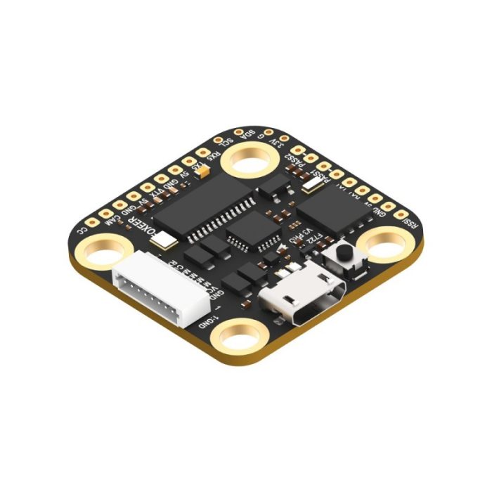 Foxeer Mini F722 V3 Pro FPV Полетный контроллер 20 * 20 мм Встроенная яма PASS — изображение 5