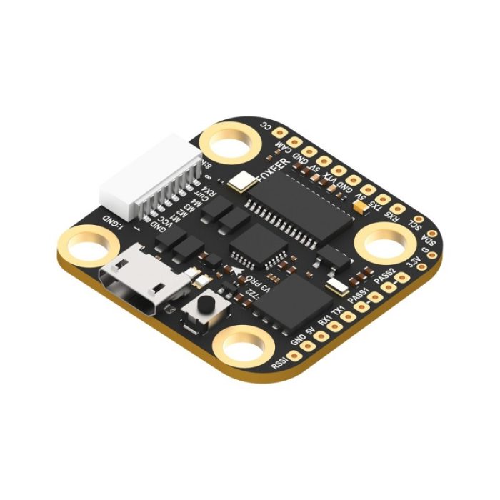 Foxeer Mini F722 V3 Pro FPV Полетный контроллер 20 * 20 мм Встроенная яма PASS — изображение 6