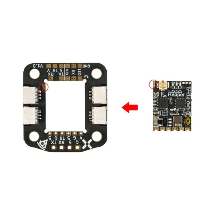 Foxeer Reaper Nano VTx Плата расширения LED 20 * 20 мм M3 — изображение 4