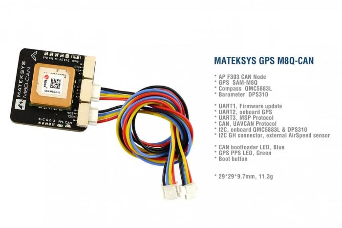 -GNSS M8Q-CAN, UAVCAN & MSP- Снято с производства — изображение 2