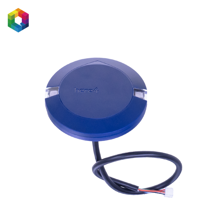 Here4 Синий многодиапазонный RTK GNSS с Bluetooth 5.2 — изображение 5
