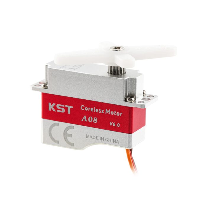 KST A08 V6.0 Metal Gear HV Micro Servo без сердечника 3.2Kgf.cm 0,09 сек для планера DLG — изображение 4