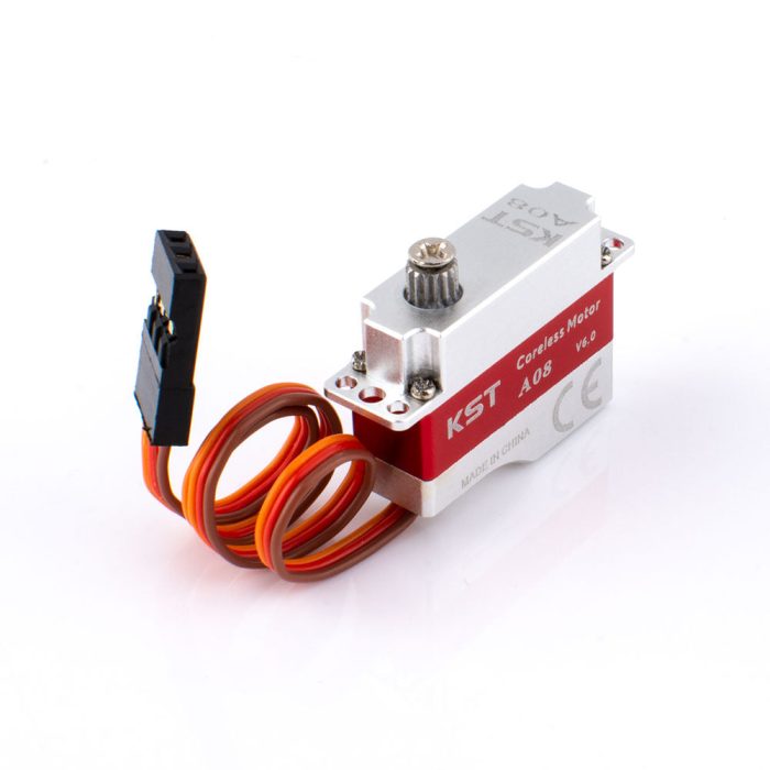 KST A08 V6.0 Metal Gear HV Micro Servo без сердечника 3.2Kgf.cm 0,09 сек для планера DLG — изображение 9