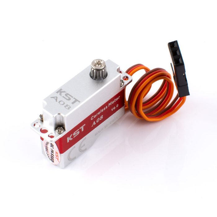 KST A08 V6.0 Metal Gear HV Micro Servo без сердечника 3.2Kgf.cm 0,09 сек для планера DLG — изображение 10
