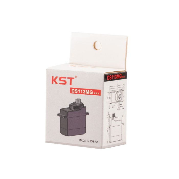 KST DS113MG V6.0 Цифровой микросервопривод Metal Gear 3,5 кг 0,09 сек для небольшого электрического радиоуправляемого самолета и планера — изображение 10