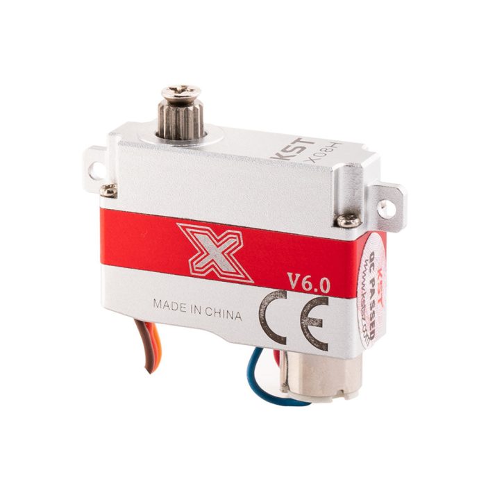 KST X08H Metal Gear Digital Micro Servo 2.8Kgf.cm 0,09 сек для радиоуправляемых планеров — изображение 2