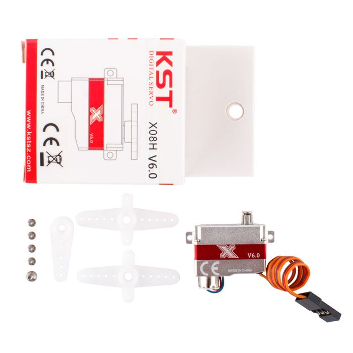 KST X08H Metal Gear Digital Micro Servo 2.8Kgf.cm 0,09 сек для радиоуправляемых планеров — изображение 7