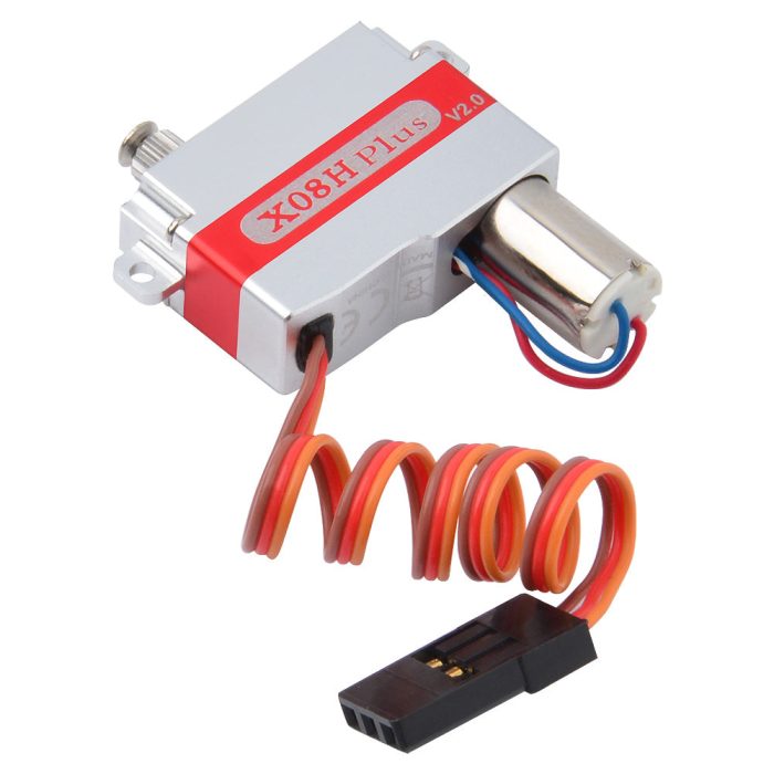 KST X08H Plus Горизонтальный Наконечник Микро Сервопривод 5.3Kgf.cm 0,09 сек 9,5 г 8 мм для радиоуправляемых планеров — изображение 4