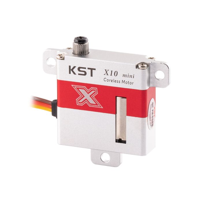 KST X10 Mini V8.0 Digital Metal Gear Servo 7,5 кг 0,1 сек для радиоуправляемых планеров — изображение 2