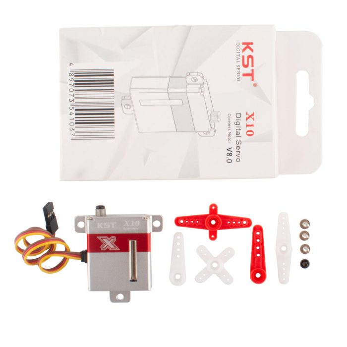 KST X10 V8.0 Digital Metal Gear Servo 10.8kg.cm 0,10 сек для радиоуправляемых планеров — изображение 7