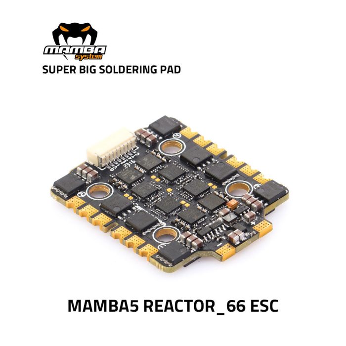 MAMBA 5 Reactor 66 ESC BLHeli32 4IN1 ESC 66A 6S
