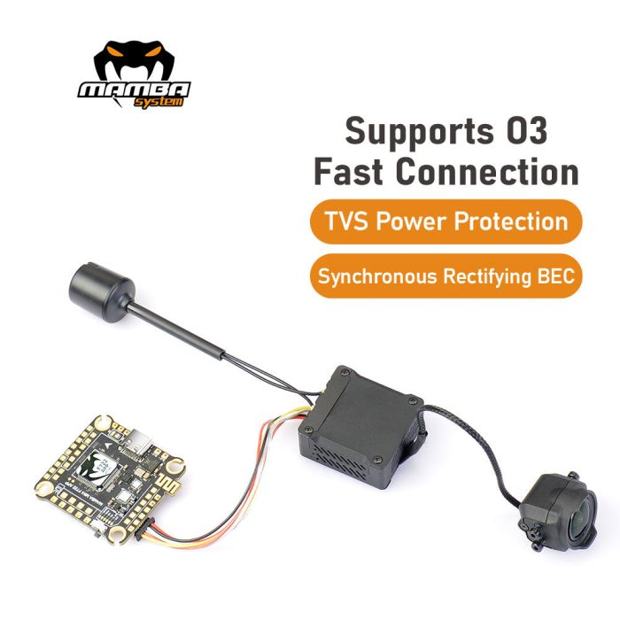 MAMBA MK4 F722 APP 45A/F55A/F65A_128K 3-6S Стек полетных контроллеров 30 мм/м3 — изображение 2