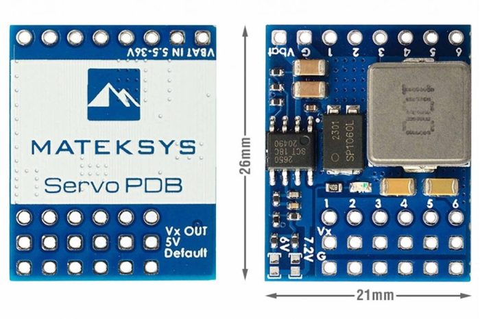 -SERVO PDB, С BEC 5,5-36 В ДО 5-8,2 В — изображение 2