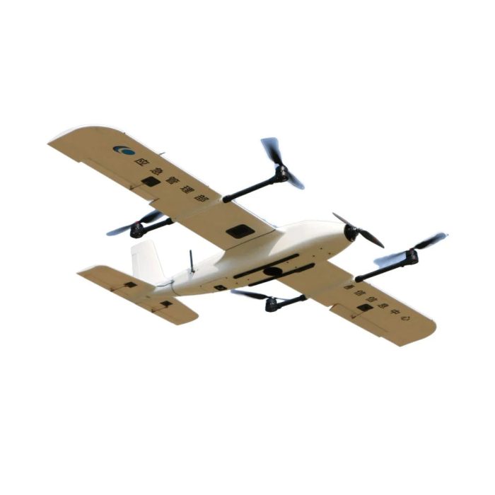 SkyWalker VT265 VTOL - 2650 мм Размах крыльев 2,5 кг Полезная нагрузка 260 км Дальность плавания 210 минут БПЛА Самолет с фиксированным крылом Дрон — изображение 2