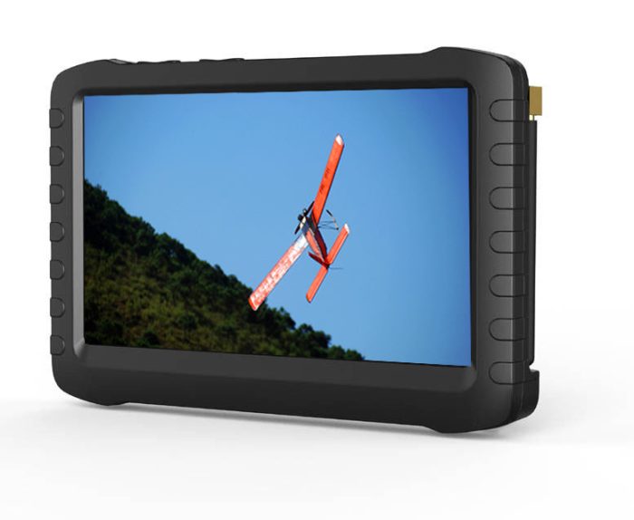 TE968H 5-дюймовый FPV 5.8G 8-канальный Vrx Беспроводной мини-видеорегистратор ЖК-монитор-5.8G D EU Plug — изображение 3