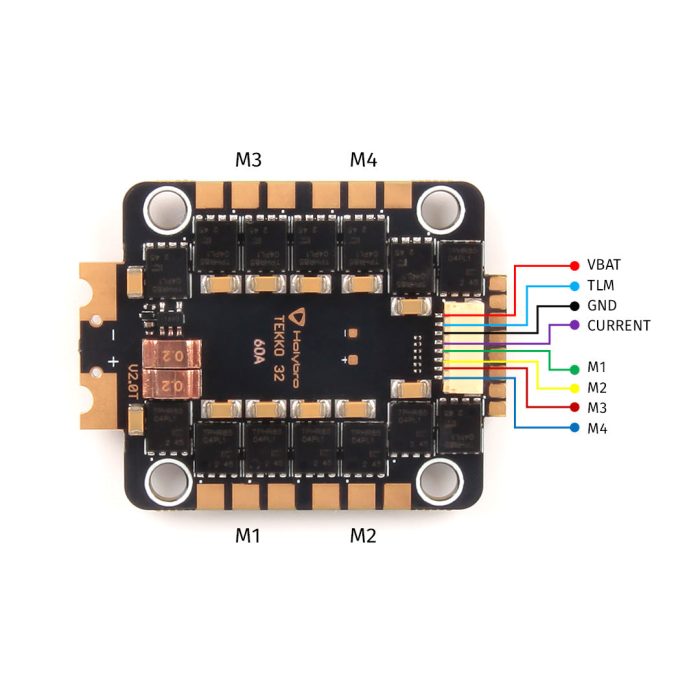 Tekko32 F4 4в1 60А ESC — изображение 8