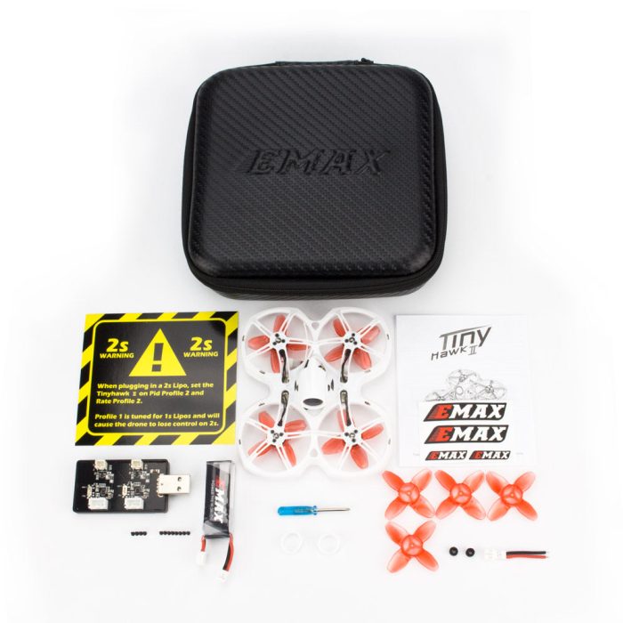 Tinyhawk II Крытый гоночный дрон FPV F4 5A 16000KV RunCam Nano2 700TVL 37CH 25-100-200mW VTX 1S-2S - BNF — изображение 4
